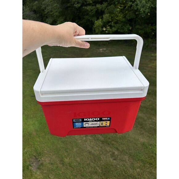 Igloo Laguna 9qt Ice Chest Cooler - Red 757-A-2 VGC - Picture 4 of 5